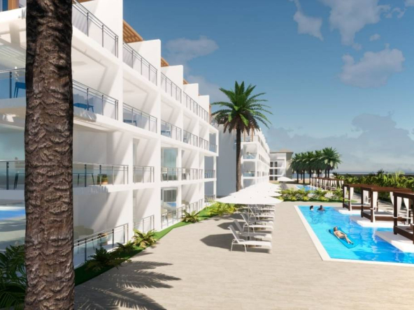 Apartamentos en primera línea de playa en el sector de Playa Dorada, Puerto Plata