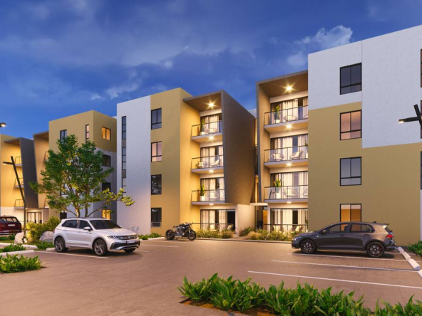 Proyecto de apartamentos en Urbanización Jardines del Norte, Santiago