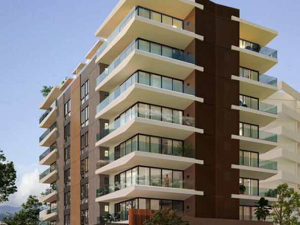 Torre de 9 niveles de lujo ubicada en Cerros de Gurabo, Santiago