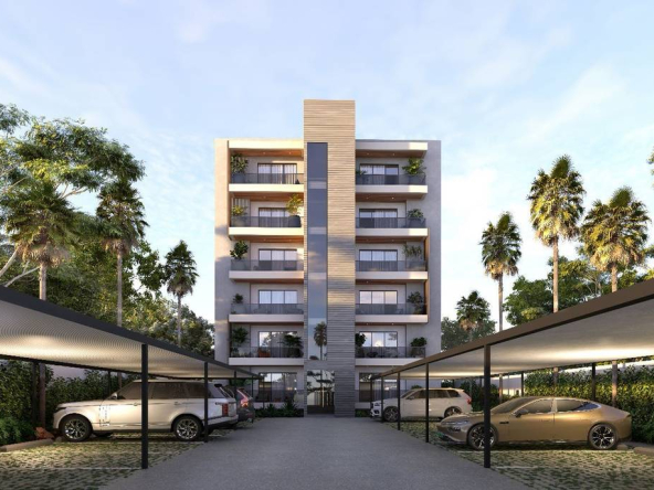 Torre de apartamentos en Jardines del Este, Santiago de los Caballeros (Próximo a Villa María).
