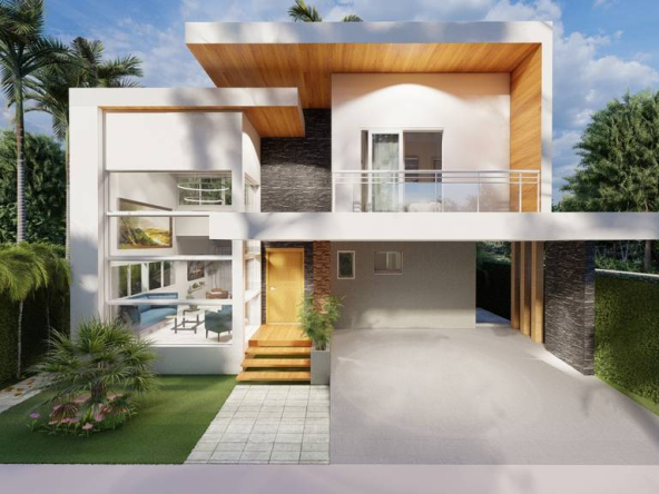 Proyecto de 3 modelos de villas en Punta Cana