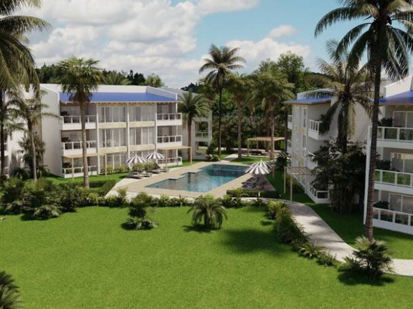 Proyecto de apartamentos ubicados en Playa Dorada, Puerto Plata con acceso directo a la playa