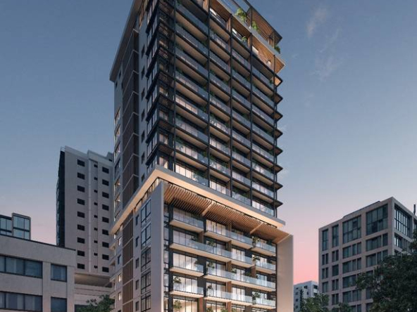 Torre ubicada en la Avenida Bolívar, Distrito Nacional, Rep. Dom.