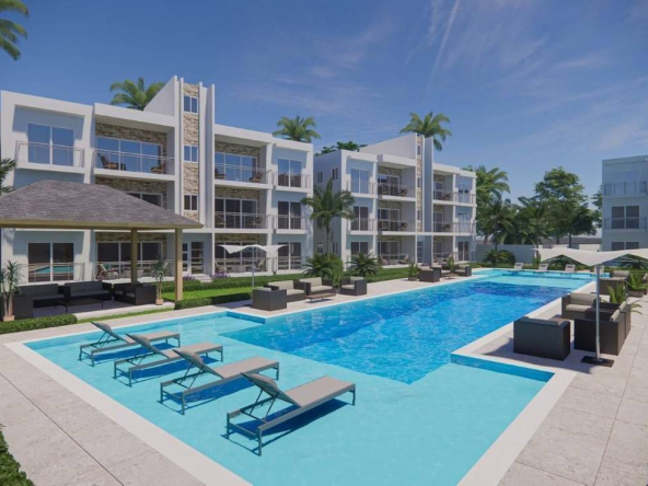Apartamentos de 3 niveles en Sosúa, Puerto Plata