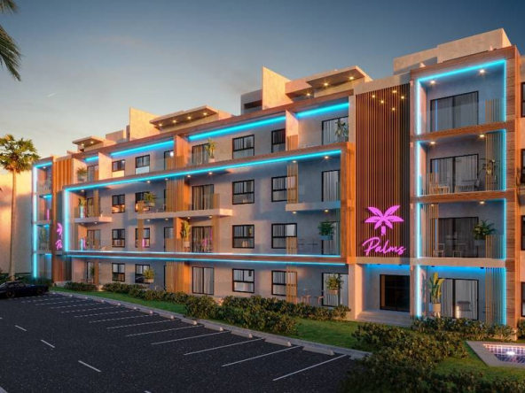 Proyecto de apartamentos con ascensor ubicados en Bávaro, Punta Cana