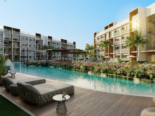 Proyecto de apartamentos en Punta Cana con acceso privado a la playa