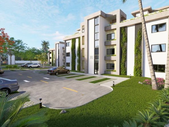 Proyecto de apartamentos en Punta Cana