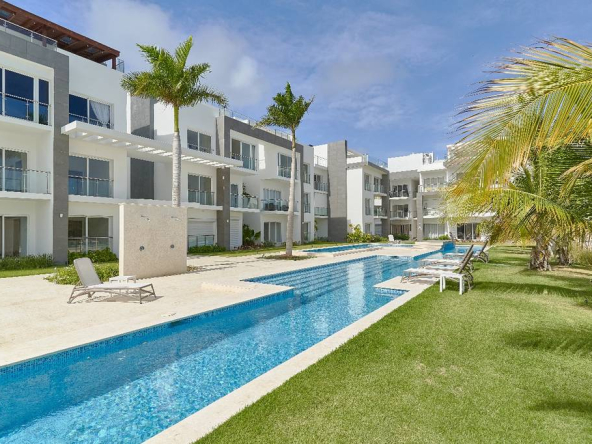 Apartamento en 1er nivel completamente amueblado en Punta Cana