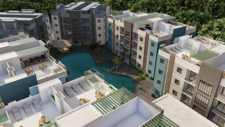 Apartamentos desde US$ 88,632  a solo 10 minutos del Aeropuerto de Punta Cana