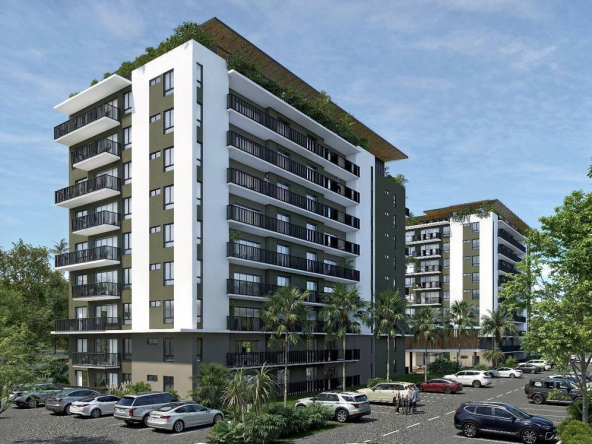 Torres de apartamentos cercanas al Aeropuerto del Cibao