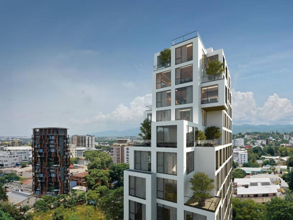 Torre de 18 niveles ubicada en La Esmeralda, Santiago de los Caballeros