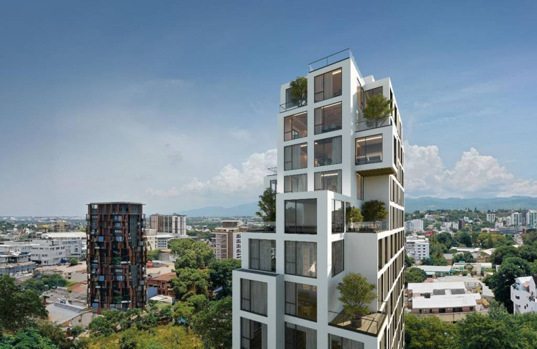 Torre de 18 niveles ubicada en La Esmeralda, Santiago de los Caballeros