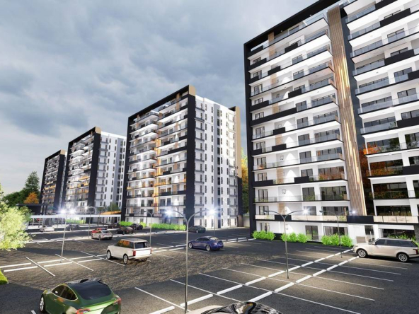 Torres de apartamentos en la Avenida Hispanoamericana