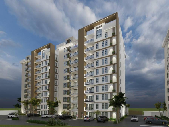 Torres de apartamentos de 10 niveles ubicadas en Jardines del Sur, Santiago