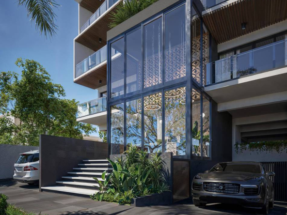 Torre de 10 niveles ubicada en La Esmeralda, Santiago