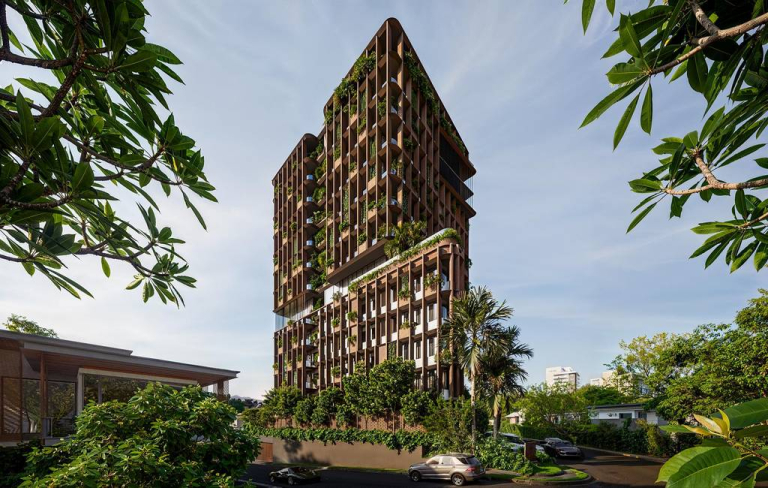 Torre de lujo ubicada en Cerros de Gurabo, Santiago