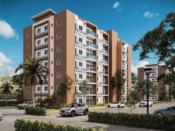 Torres de apartamentos en la Barranquita, Santiago