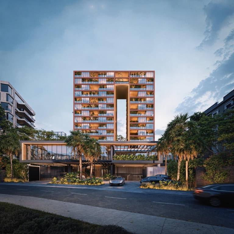 Torres de 16 niveles de lujo ubicadas en La Esmeralda, Santiago de los Caballeros