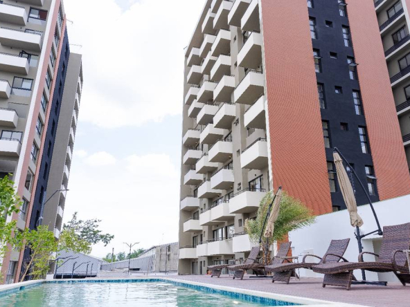 Torres de apartamentos ubicados en Santiago