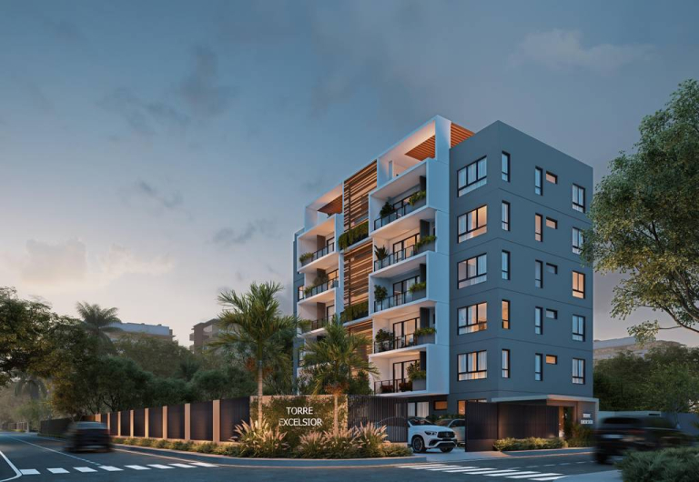 Torre Excelsior | Apartamentos de 3 Habitaciones en Urbanización Thomen